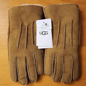 UGG Men's Contrast Sheepskin Touchscreen Glove - Original Price $180.00